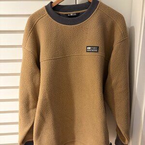 Eddie Bauer EBTEK Men's Brown Crewneck Fleece Size Large